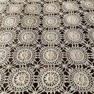 Crocheted Vintage Style Bed Throw
Handmade Lacy Bed Cover king size